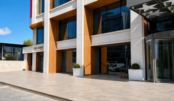 ADL City Sultangazi, kompakt laminat dış cephe kaplama uygulaması