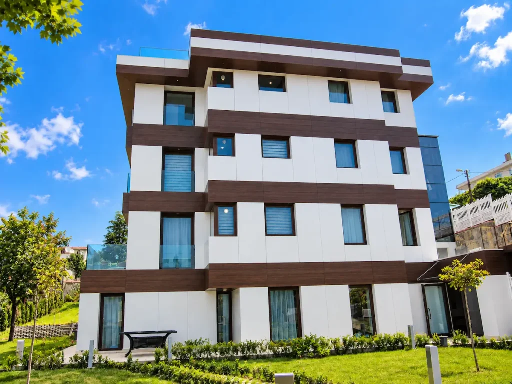 Hamidiye Kültür ve Eğitim Vakfı 98 Pruva Yapı Pruva Yapı Asya Motor Beylerbeyi villa renovasyonu kompakt laminat cephe uygulaması