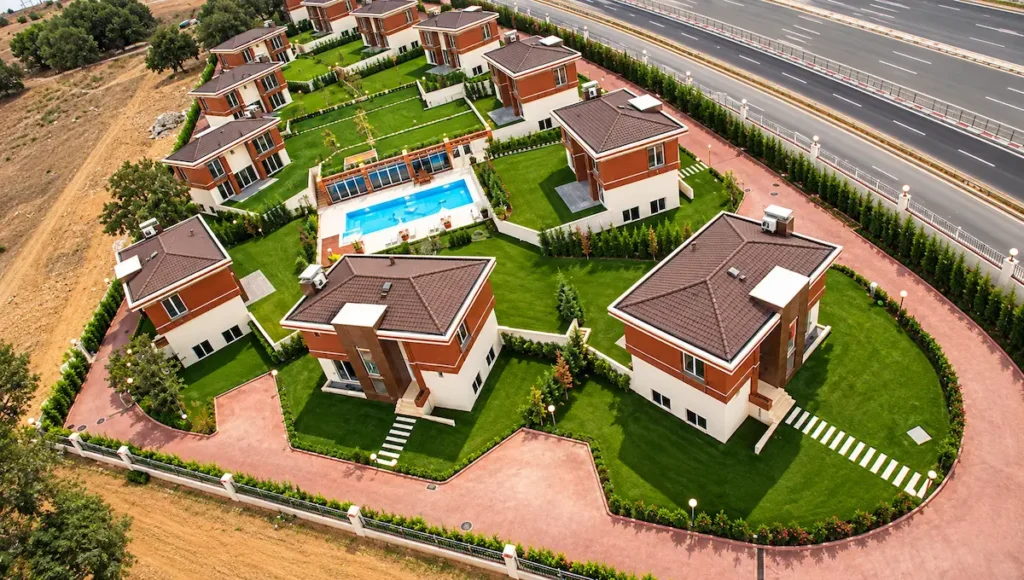 Çakmak Yapı, Park Ville dış cephe kompakt laminat kaplama uygulaması. Tuzla -Akfırat -Tepeören