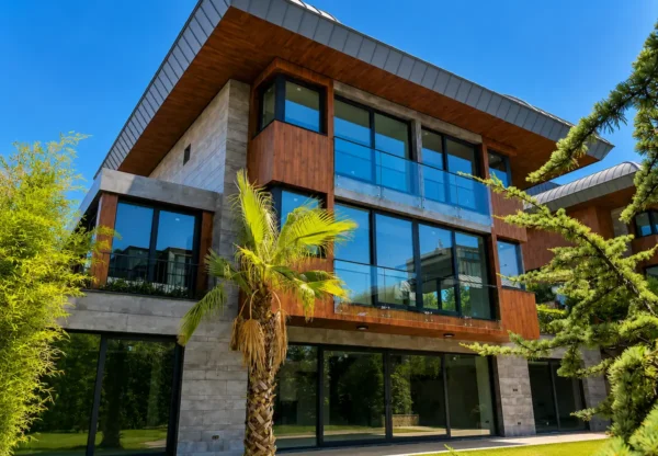 Doğa Yapı, Çamlıca Doğa Evleri kompakt laminat cephe uygulaması