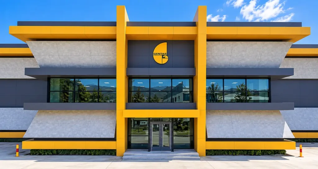Bolu Mengen Gentaş Fabrika Tesisleri dış cephe kompakt laminat cephe kaplaması uygulaması