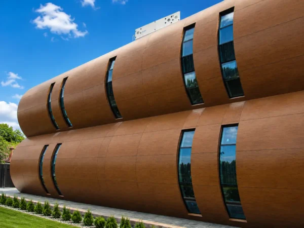 K.Çekmece bilgi evi kompakt laminat cephe uygulaması