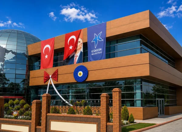 K.Çekmece bilgi evi kompakt laminat cephe uygulaması