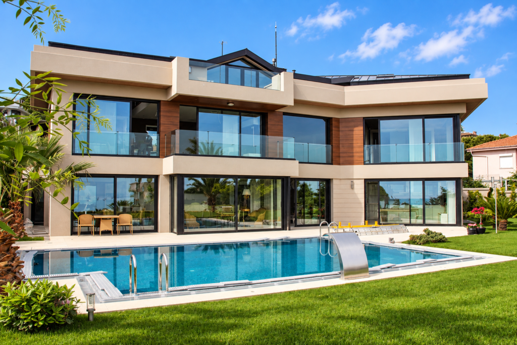 Teknik Yapı İnşaat I Dragos Villa 57 Pruva Yapı Pruva Yapı Teknik Yapı Dragos villa kompakt laminat cephe kaplama uygulaması