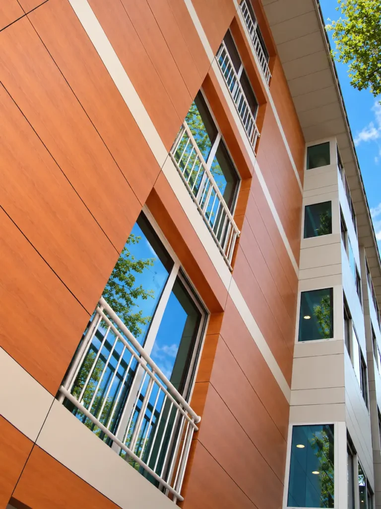 Paltaca İnşaat I Palmali Residence 82 Pruva Yapı Pruva Yapı Palmali Residence Etiler Ulus Dış cephe kompakt laminat uygulaması